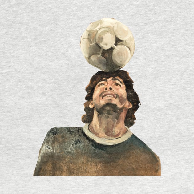 Diego Maradona by Al1cee